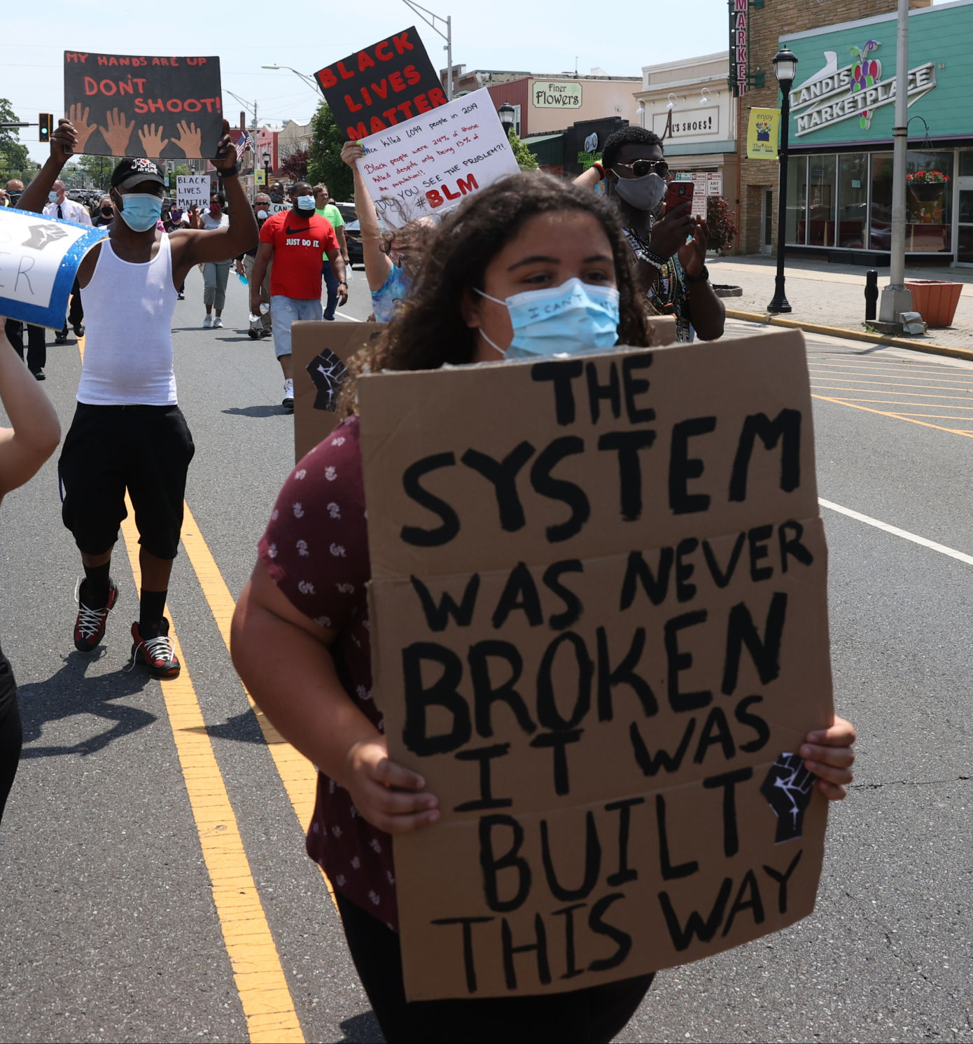 Vineland Protest